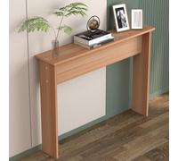 JINGSHIQIAOPL Tablette de Radiateur, Console Cache-radiateur, Table D'entrée Moderne pour Couloir et Salon, Cache-radiateur en Tôle Épaisse, Charge Maximale 30 Kg(Beige,160x30x74cm/63x12x29in)