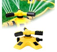 JingXiang Arroseur automatique à 360 degrés - Arroseur réglable / irrigation large couverture / efficace et gain de temps - Convient pour les jardins domestiques, les pelouses et les cours, arrosage