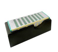 JINGYAN Affûteurs de couteaux Sided Block Diamond Knife Sharpening Kit Sharpener Stone Whetstone Set