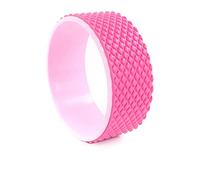 JINGYAN Anneau de Pilates Massage Point Yoga Wheel Back Training Circles Waist Shape Bodybuilding Gym Professional Fitness Equipment(Pink)