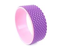 JINGYAN Anneau de Pilates Massage Point Yoga Wheel Back Training Circles Waist Shape Bodybuilding Gym Professional Fitness Equipment(Purple)