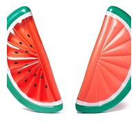 JINGYAN Anneaux de Natation Cartoon Pineapple Watermelon Avocado Inflatable Floating Row Summer Pool Party Air Mattress Swimming Accessory(Watermelon)