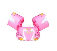 JINGYAN Anneaux de Natation Swimming Pool Accessories Arm Float Circle Inflatable Flamingo Ring(L)