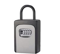 JINGYAN Armoires fortes Intelligent password key safe weatherproof combination storage lock box indoor and outdoor
