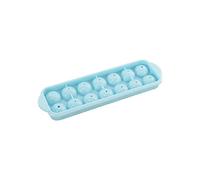 JINGYAN Bacs à glaçons Plastic Ice Molds Grid Ball Maker Round Heart Home Bar Party Use Cube Makers Kitchen Moulds Too(Blue)