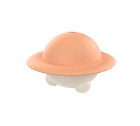 JINGYAN Bacs à glaçons Silicone Ice Ball Mold Whiskey Small Flying Saucer Round Making(Orange)