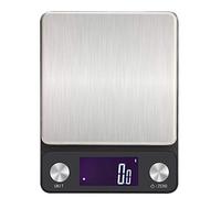 JINGYAN Balances de cuisine Échelle de cuisine numérique de 0,1g multifonction Gram Poids de pesée Balance avec écran LCD for cuisson au four.(10kg 1g)