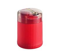 JINGYAN Boîte à Cure-Dents Light Luxury Toothpick Box Creative Press-Type Pop-up Toothpick Box Dustproof Cans for(Red)
