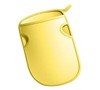 JINGYAN Bouchon de vidange d'évier 3d Bath Sponge Shower Gloves Spa Exfoliating Hand Wash Towel Body Cleaning Hammam Scrub Mitt Dead Skin Removal Bathroom(Yellow)