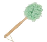 JINGYAN Bouchon de vidange d'évier Accessories Hanging Cleaning Long Handle Adult Body Brush Mesh Shower Loofah Bath Back Scrubber Elderly Home Soft Exfoliating(Green)