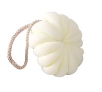 JINGYAN Bouchon de vidange d'évier Bain bulle boule exfoliant épurateur doux douche maille moussant éponge corps citrouille de bain accessoires salle nouveau