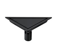 JINGYAN Bouchon de vidange d'évier Bathroom Hidden Triangular Tile Insert Floor Drain Garbage Grill Stainles Steel Shower Floor Drain Bathroom Accessorie