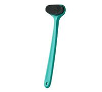JINGYAN Bouchon de vidange d'évier Handheld Oval Head Long Handle Bath Brush Gentle Exfoliation Improve and Beauty Brushing Back Scrubber for Shower