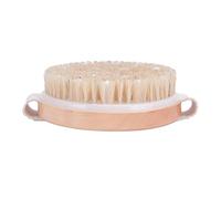 JINGYAN Bouchon de vidange d'évier Natural Bristle Bath Brush Exfoliating Wooden Body Massage Shower Brush SPA Woman Man Skin Care Dry Body Brush