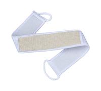 JINGYAN Bouchon de vidange d'évier Natural Loofah Back Scrubber Soft Exfoliating Bath Sponge for Body Cleaning Long Shower Luffa Sponge Bathroom Accessories(White)