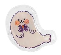 JINGYAN Bouillottes Mini hiver Réchauffeur réutilisable mignon cartoon rempli d'eau chaude bouteille sac portable chauffe-mains(B)