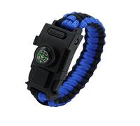 JINGYAN Boussoles Tactical Wrist Compass Lamp Outdoor Camping Tools Survival Adventure Mountaineering Tourism Equipment Fishing Hunting Accessories(Blue)