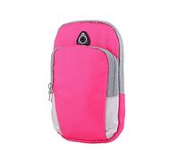 JINGYAN Brassards pour téléphones Portables Sports Running Armband Bag Case Cover Running Armband Universal Waterproof Sport Mobile Phone Holder Outdoor Sport Phone(Pink)