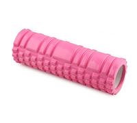 JINGYAN Briques yoga 1Pcs 26 * 7.5cm Pilates Column Yoga Massage Roller Block Muscle Relax Brick Gym Exercise Fitness Equipment(Pink)
