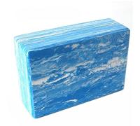 JINGYAN Briques yoga Exercises High Density Yoga Block Stability Pattern Brick(Beige)