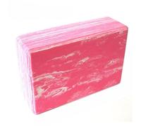 JINGYAN Briques yoga Exercises High Density Yoga Block Stability Pattern Brick(Light Grey)