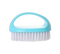 JINGYAN Brosses de Nettoyage Candy Color Soft Hair Laundry Brush Shoe Household Cleaning Kitchen Bathroom Accessories(Blue)