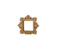 JINGYAN Cadres photo Vintage Carved Gold Crown Photo Frame Home Resin Craft Gift Wedding Decoration Furnishing -9 x 10cm