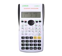 JINGYAN Calculatrices de Base Portable Multifunctional cientifica for Mathematics Teaching Students Function Display Calculator(Black)