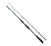JINGYAN Cannes à pêche Octopus Fishing Rod Casting 1.68-2.02m 2 Section Fast Action Boat Rods Saltwater Hanchi Jigging(Blue,1.85m)