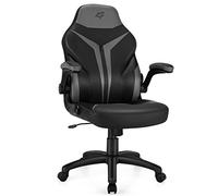 JINGYAN Chaises de Bureau Rotary Computer Office Chair with Adjustable Height of High Back Game(Grijs)