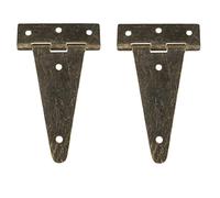 JINGYAN Charnières Hinge Bronze For Barn Door Vintage Jewelry Wooden Wall Cabinet Box Hinge Kitchen Cabinet Hardware