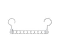 JINGYAN Cintre 9 Hole Magic Clothes Hanger Multi-Function Folding Rotating Wardrobe Drying Hanger Home Organizer(Grijs)