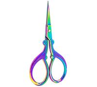 JINGYAN Ciseaux Folding Scissors Travel Craft Foldable Embroidery Thread Cutting Tailor(B)