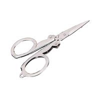 JINGYAN Ciseaux Folding Scissors Travel Craft Foldable Travel Embroidery Scissors Thread Cutting Tailor Scissors