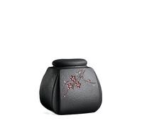 JINGYAN Conteneurs de stockage de café Capacity Travel Tea Bag Sealed Tea Jar Coffee Canister Spice Organizer Household Storage Tank(Black)