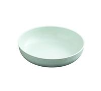 JINGYAN Corbeille de fruits et assiette de fruits Round Shape Practical Solid Food Plate Dish Reusable Dinner Dish Easy Cleaning Kitchen Supplies1pc(Green)