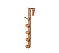 JINGYAN Crochets Multi-usages Bedroom Door Hanger Clothes Hanging on The Door Storage Hook Home Storage Mechanism Hook Handbag Bracket(Coffee)