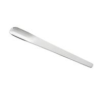 JINGYAN Cuillères à café 401 stainless steel household tea shop cafe scoop spoon, long handle for dessert coffee fruit ice cream mash cuillere(Bruin)