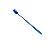 JINGYAN Cuillères à café Stainless Steel Long Handled Coffee Spoons Mixing Cold Drink Fruit Ice Cream Dessert Tea Spoon Drinking Tools(6)