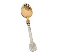 JINGYAN Cuillères à glace Crystal Handle Tea Spoon Coffee Ice Cream(1)
