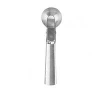 JINGYAN Cuillères à glace Snowball Scoop Stainless Steel Ice Cream Non-stick Fruit Hockey Device(Silver)