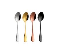 JINGYAN Cuillères à thé 1pcs Teaspoons Stainless Steel Coffee Spoon Set Ice Cream Cake Dessert Mini Afternoon Party Cutlery