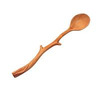 JINGYAN Cuillères à thé Creative Beech Spoons Branch Shape Long Handle Scoop Coffee Stirring Spoon Soup Tableware