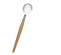JINGYAN Cuillères à thé Fork Spoon Saladset Serving Spoons Kitchen Utensils Dinner Teaspoons Server Servers Tongs Wood Handle Cooking
