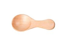 JINGYAN Cuillères à thé Small Wooden Spoons Teaspoons Children Milk Powder Dessert Short Handle Ice Cream Mini Spoon