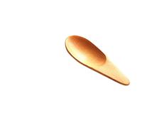 JINGYAN Cuillères à thé Wood Mini Tea Spoon Condiment Scoop Flatware Coffee Small Sugar Kitchen Gadgets
