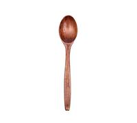 JINGYAN Cuillères à thé Wooden Spoon Household Tableware Porridge Bowl Rice