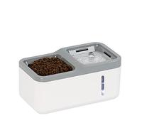 JINGYAN Distributeur d'eau pour Chien Automatic Cat Drinker Feeder with LED Light Silent Cat Water Dispenser USB Powered Smart Circulation Filter Pet Items