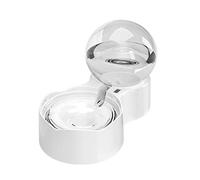 JINGYAN Distributeur d'eau pour Chien Automatic Cat Water Fountain with Faucet Dog Water Dispenser Transparent Filter Drinker Pet Sensor Auto Drinking Feeder