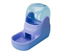 JINGYAN Distributeur d'eau pour Chien Bowls Drinkers Vending Water Bowl Cat Bowl Cat Kibble Dispenser Bowl for Dog Fountain for Cats Small Medium Dog(Purple)
